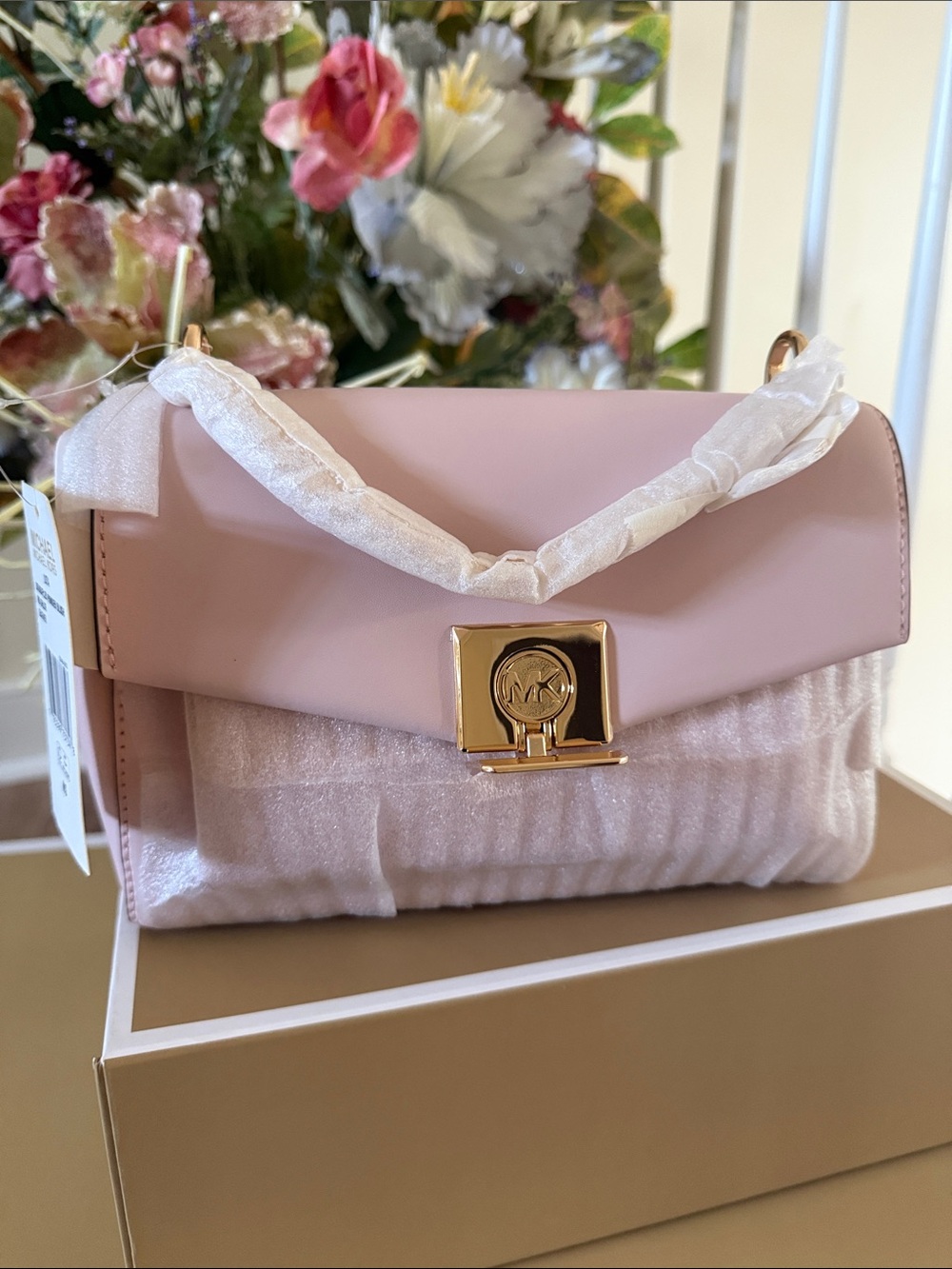Michael Kors Lita Crossbody Purses 9x7 Gold Hardware